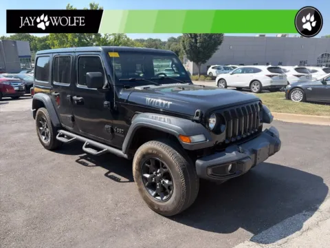 Another view of 2020 Jeep Wrangler Unlimited Sport for sale in Kansas City, MO at Jay Wolfe Auto Outlet