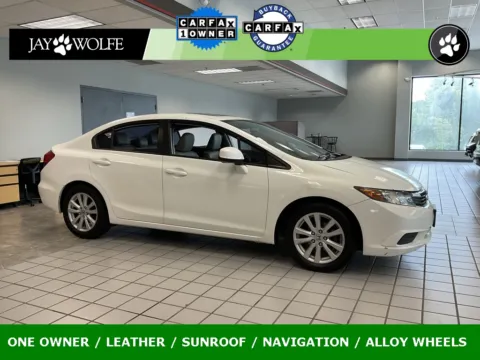 White 2012 Honda Civic EX-L for sale in Kansas City, MO