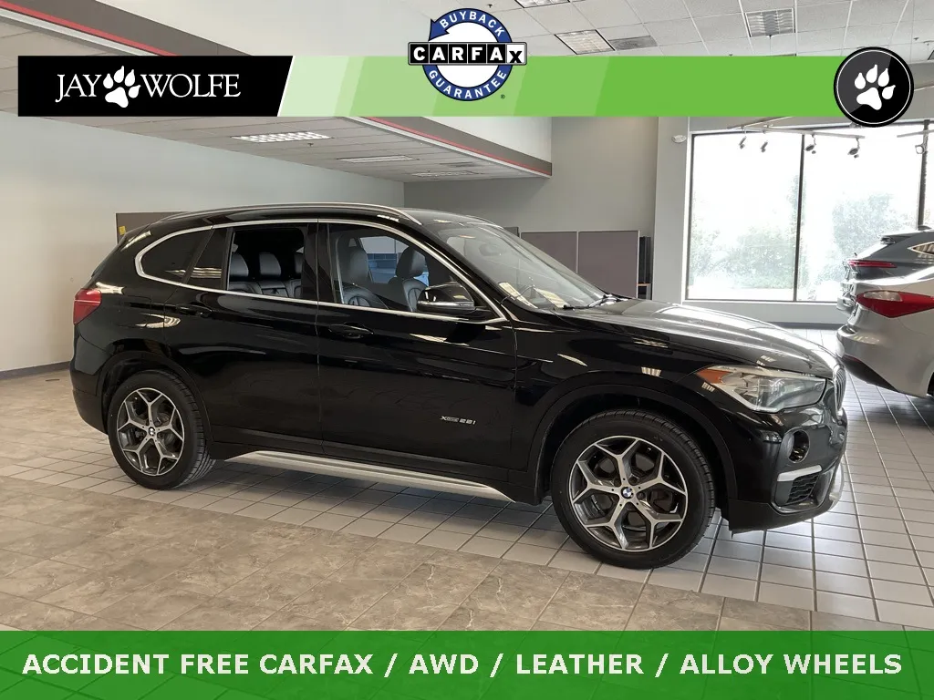 Black 2017 BMW X1 xDrive28i for sale in Kansas City, MO