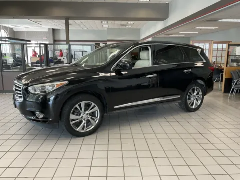 Another view of 2013 INFINITI JX35 for sale in Kansas City, MO at Jay Wolfe Auto Outlet