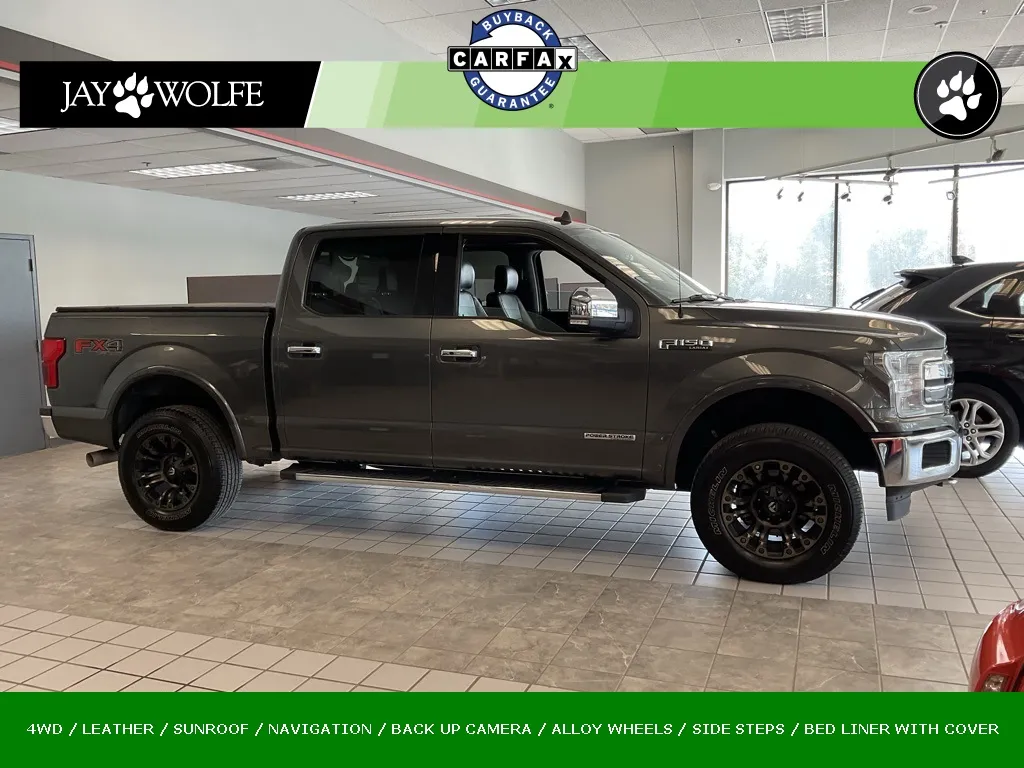 Gray 2018 Ford F-150 Lariat for sale in Kansas City, MO
