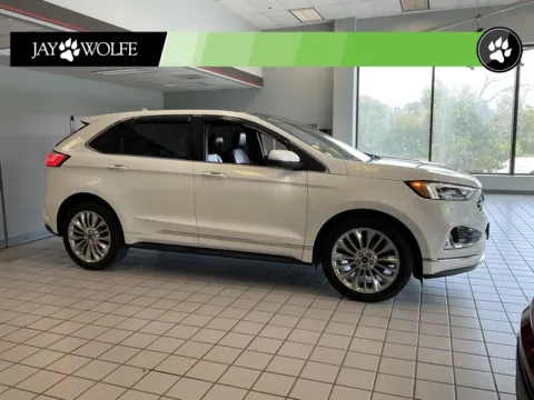 White 2020 Ford Edge Titanium for sale in Kansas City, MO