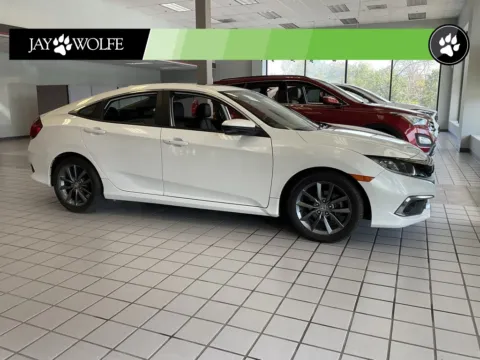 Beige 2019 Honda Civic EX-L for sale in Kansas City, MO