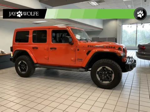 Orange 2019 Jeep Wrangler Unlimited Rubicon for sale in Kansas City, MO