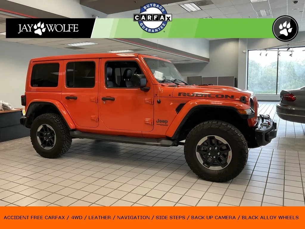 Orange 2019 Jeep Wrangler Unlimited Rubicon for sale in Kansas City, MO