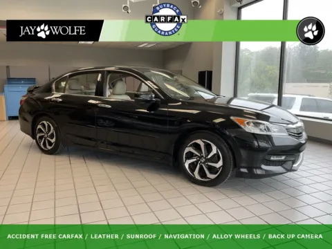 Black 2016 Honda Accord EX-L for sale in Kansas City, MO