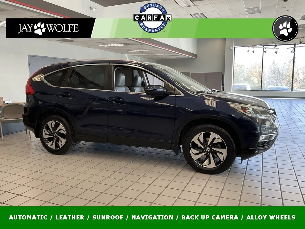 Black 2016 Honda CR-V Touring for sale in Kansas City, MO