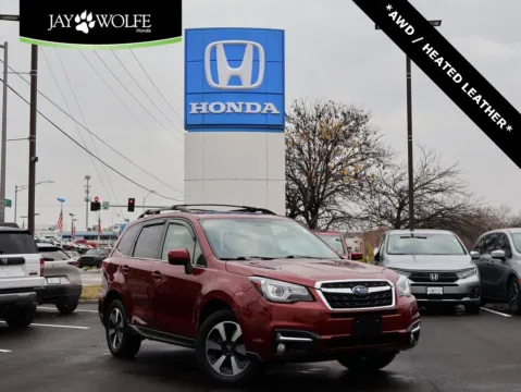 Red 2018 Subaru Forester Limited for sale in Kansas City, MO