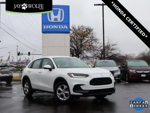 White 2024 Honda HR-V LX for sale in Kansas City, MO