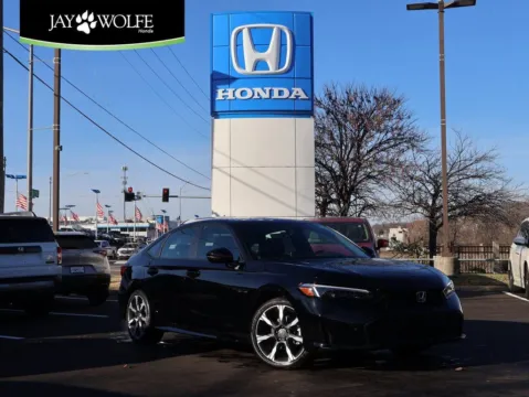 Black 2026 Honda Civic Sedan Hybrid Sport Touring for sale in Kansas City, MO