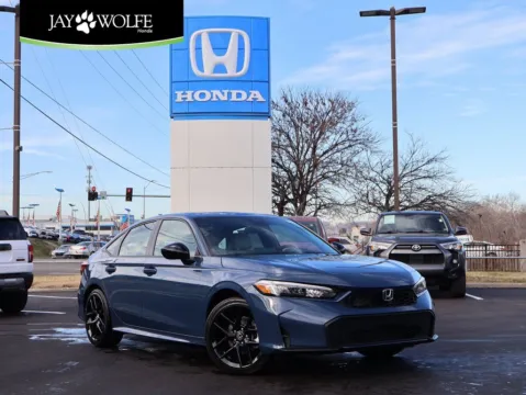 Blue 2026 Honda Civic Sedan Hybrid Sport for sale in Kansas City, MO