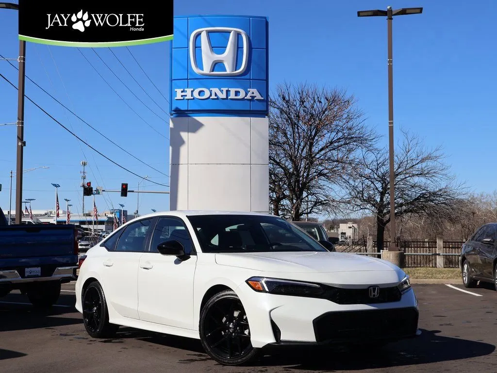 White 2026 Honda Civic Sedan Sport for sale in Kansas City, MO