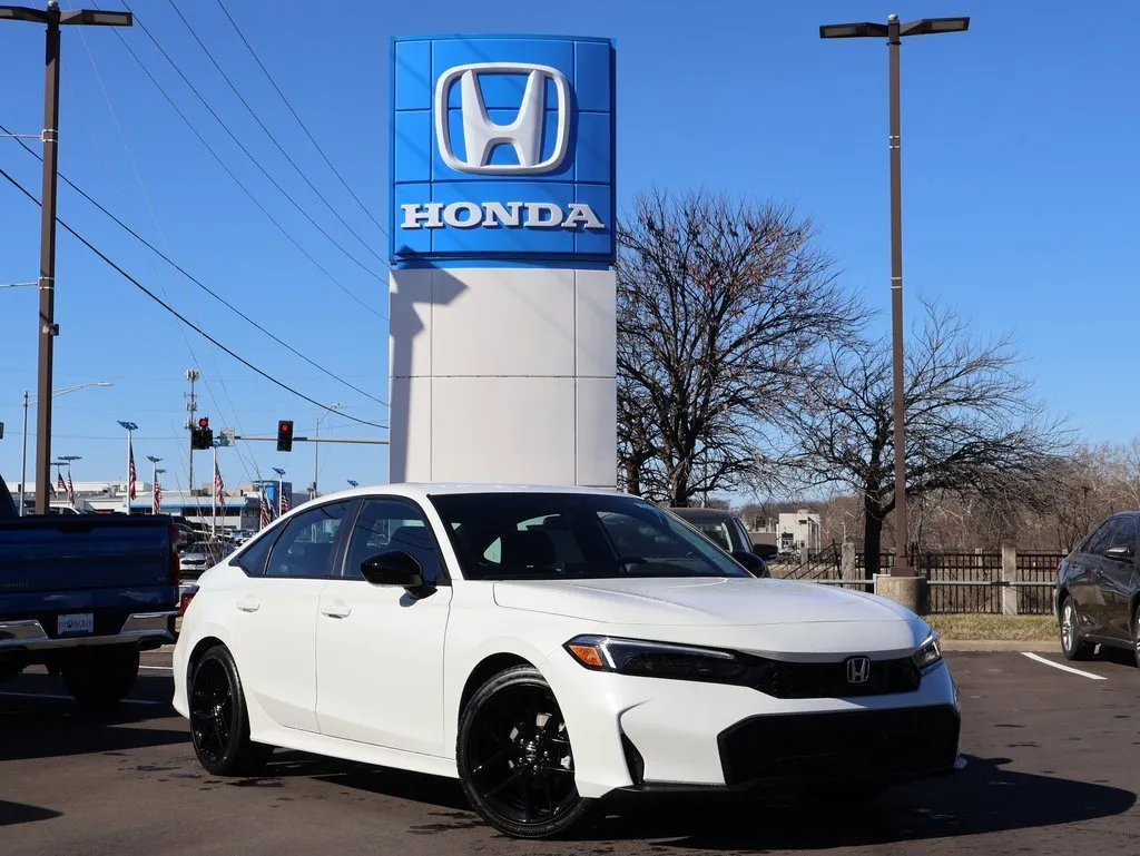 White 2026 Honda Civic Sedan Sport for sale in Kansas City, MO