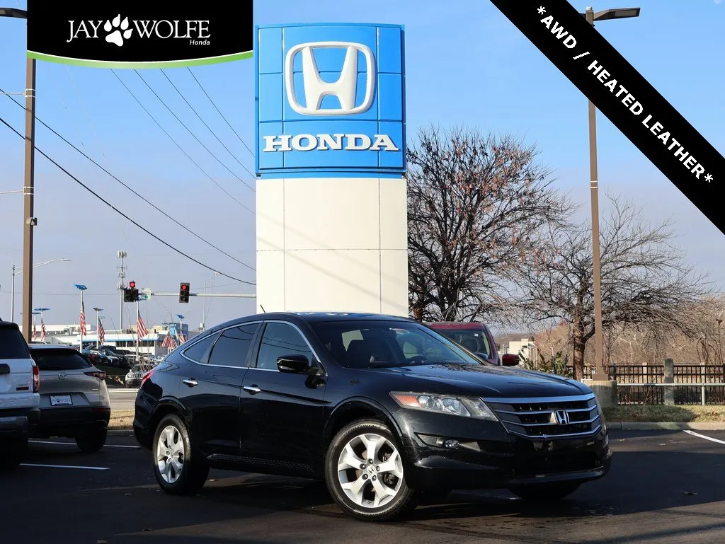Used 2011 Honda Accord Crosstour EX-L V6 with VIN 5J6TF2H56BL003567 for sale in Kansas City