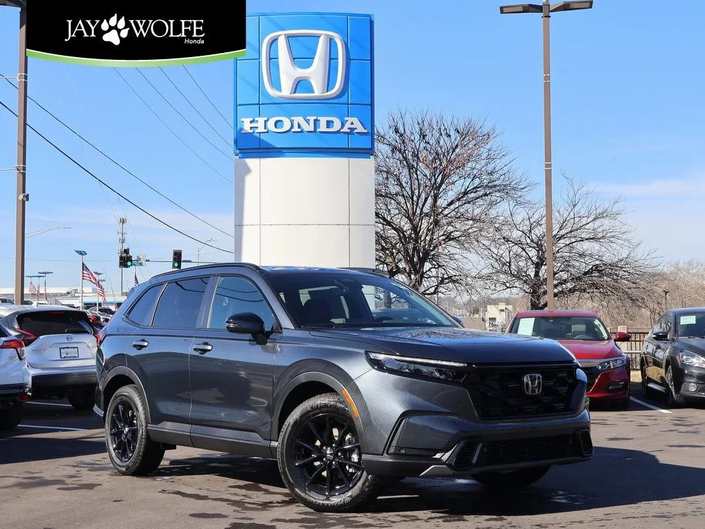 Gray 2026 Honda CR-V Hybrid Sport-L for sale in Kansas City, MO