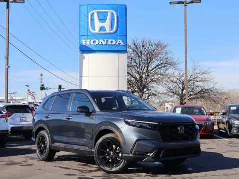 Gray 2026 Honda CR-V Hybrid Sport-L for sale in Kansas City, MO