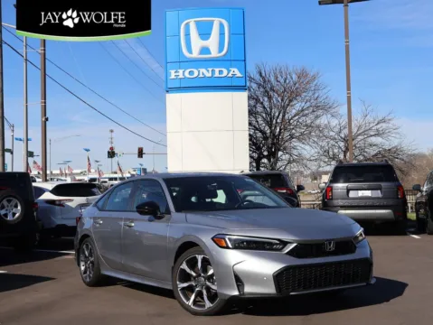 Silver 2026 Honda Civic Sedan Hybrid Sport Touring for sale in Kansas City, MO