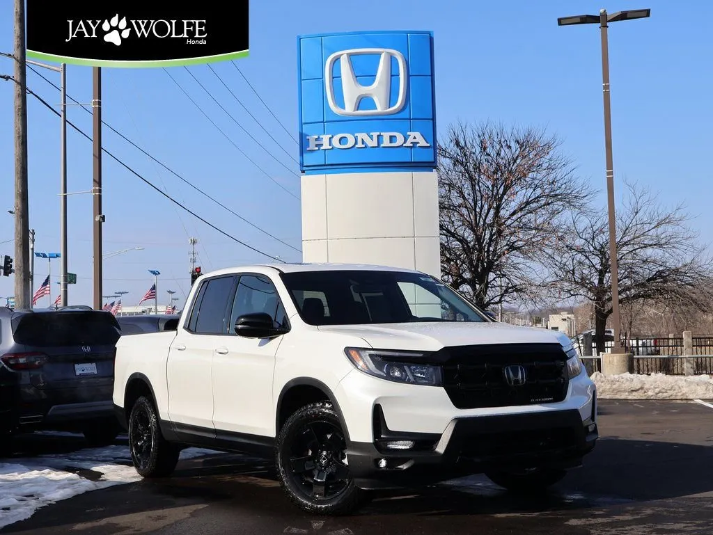 White 2026 Honda Ridgeline Black Edition for sale in Kansas City, MO