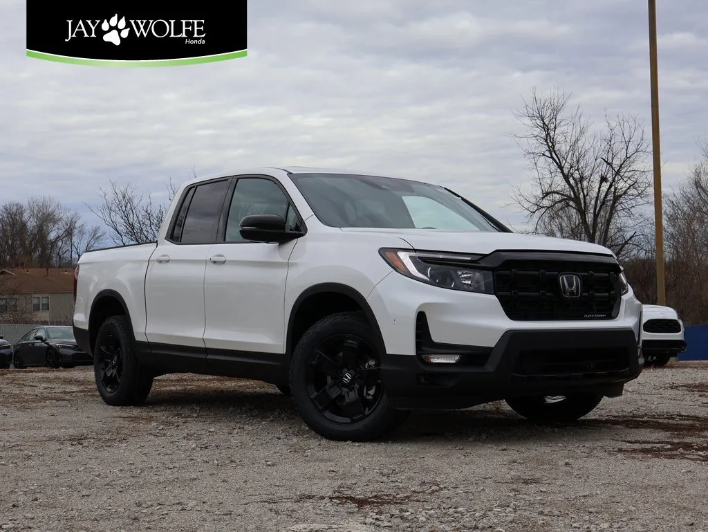 White 2026 Honda Ridgeline Black Edition for sale in Kansas City, MO