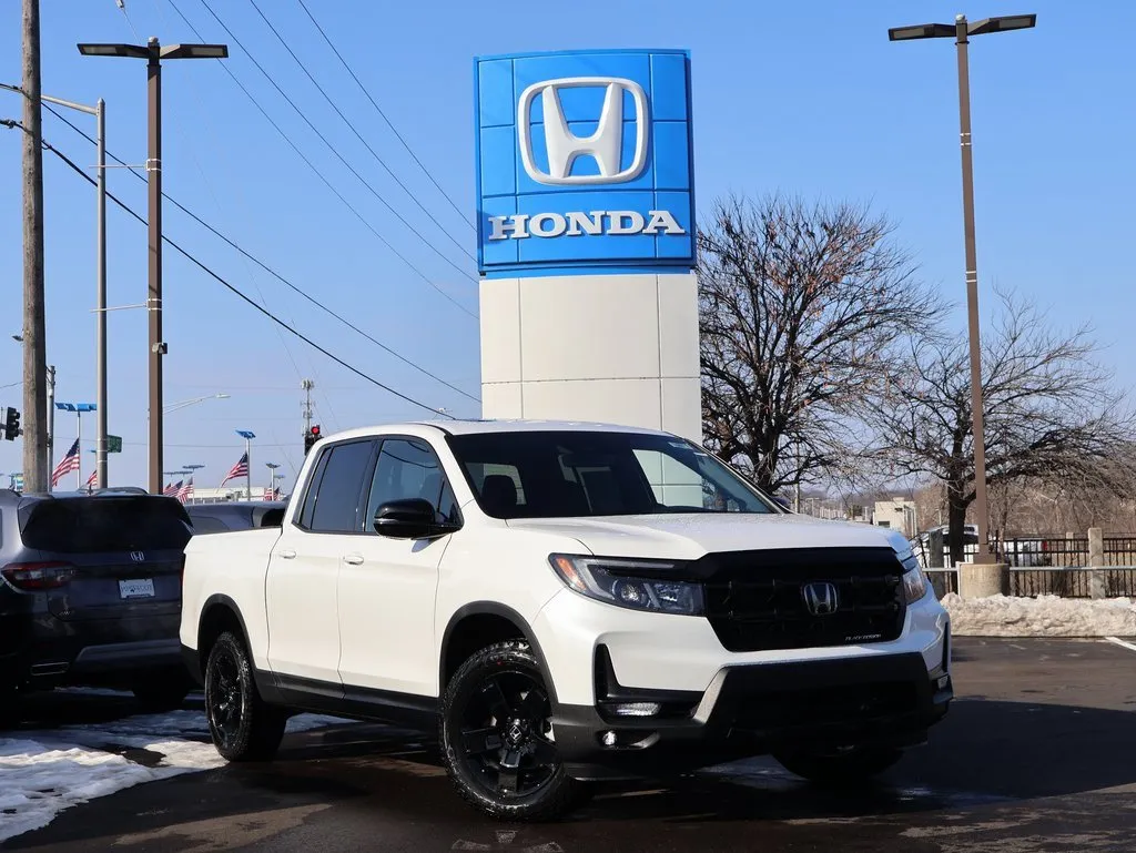 White 2026 Honda Ridgeline Black Edition for sale in Kansas City, MO