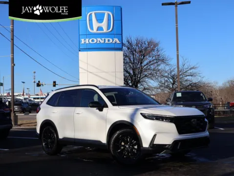 White 2026 Honda CR-V Hybrid Sport-L for sale in Kansas City, MO