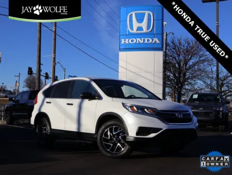 White 2016 Honda CR-V SE for sale in Kansas City, MO