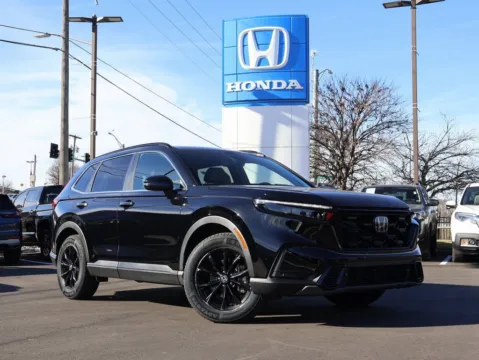 Black 2024 Honda CR-V Hybrid Sport-L for sale in Kansas City, MO