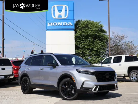 Silver 2026 Honda CR-V Hybrid Sport Touring for sale in Kansas City, MO