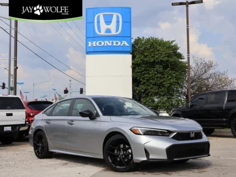 Silver 2026 Honda Civic Sedan Hybrid Sport for sale in Kansas City, MO