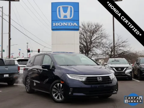 Black 2022 Honda Odyssey EX-L for sale in Kansas City, MO