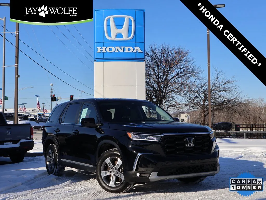 Used 2023 Honda Pilot EX-L with VIN 5FNYG1H47PB028482 for sale in Kansas City