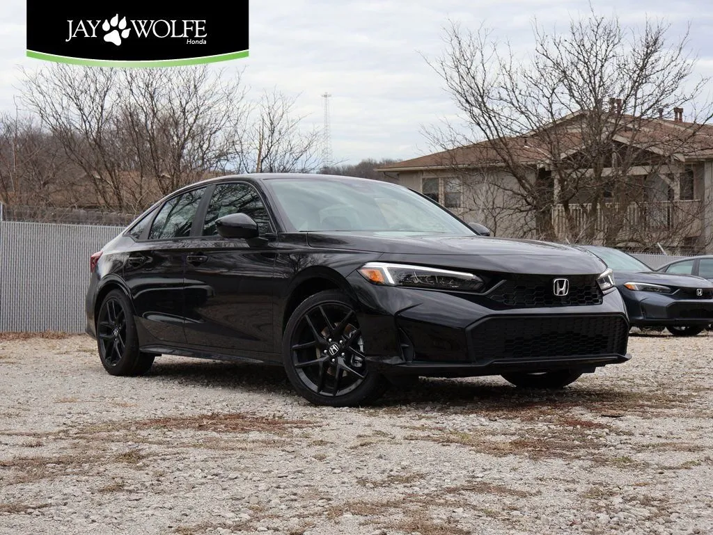 Black 2026 Honda Civic Sedan Hybrid Sport for sale in Kansas City, MO