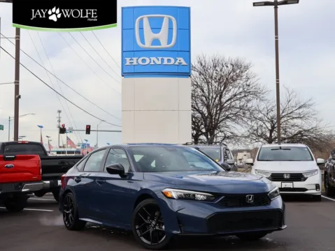 Blue 2026 Honda Civic Sedan Hybrid Sport for sale in Kansas City, MO