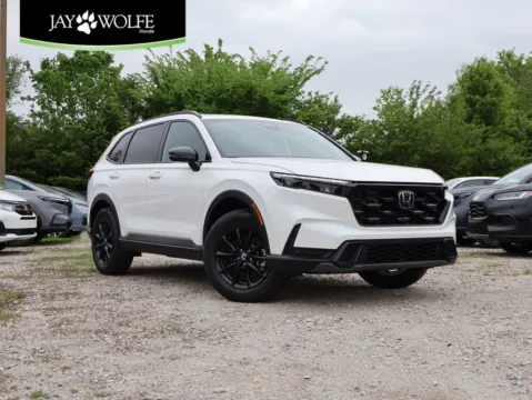 White 2026 Honda CR-V Hybrid Sport-L for sale in Kansas City, MO