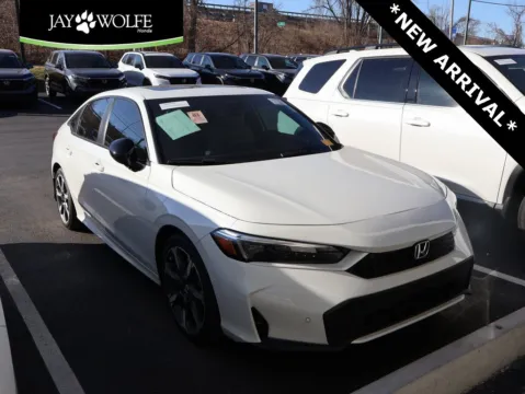 White 2025 Honda Civic Sedan Hybrid Sport for sale in Kansas City, MO