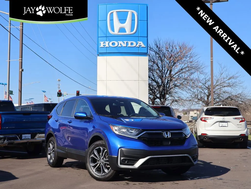 Used 2022 Honda CR-V EX-L with VIN 7FARW2H84NE000379 for sale in Kansas City