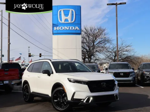 White 2026 Honda CR-V Hybrid Sport Touring for sale in Kansas City, MO