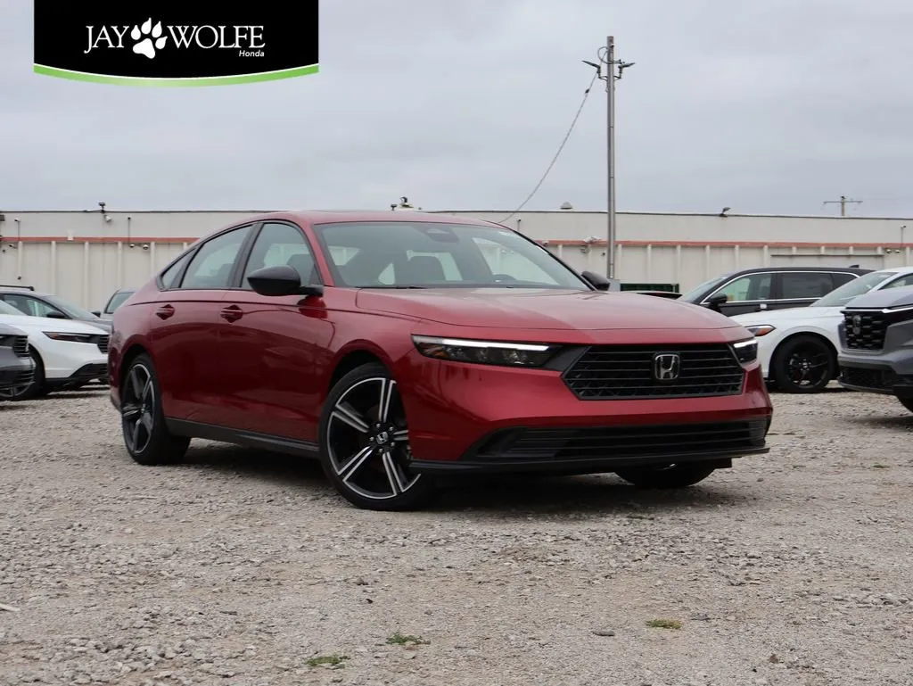 Red 2026 Honda Accord Hybrid Sport for sale in Kansas City, MO