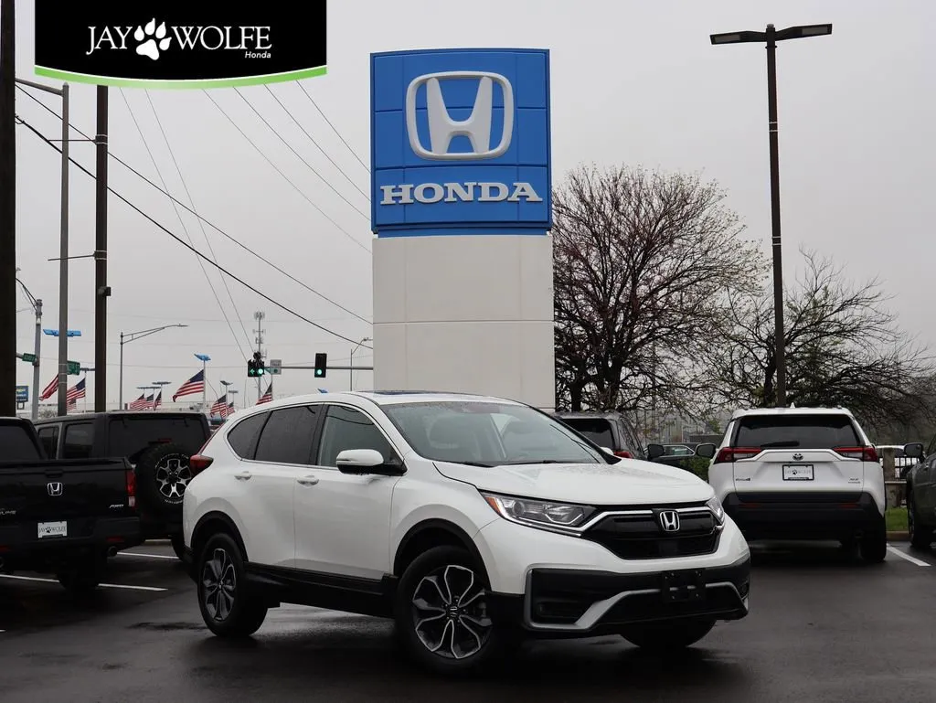 White 2021 Honda CR-V EX-L for sale in Kansas City, MO