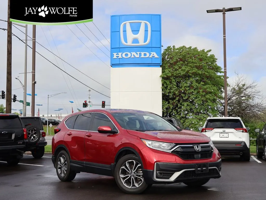 Used 2022 Honda CR-V EX-L with VIN 5J6RW1H85NA022867 for sale in Kansas City