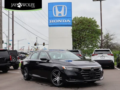 Black 2021 Honda Accord Sedan Touring for sale in Kansas City, MO