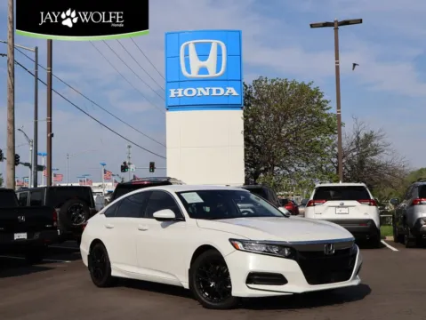 White 2018 Honda Accord Sedan LX 1.5T for sale in Kansas City, MO