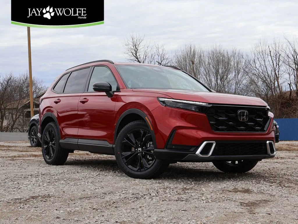 Red 2026 Honda CR-V Hybrid Sport Touring for sale in Kansas City, MO