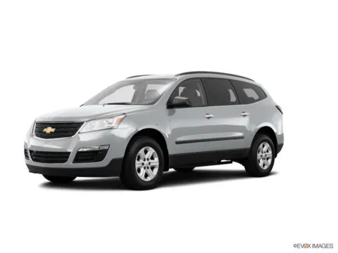 Silver 2015 Chevrolet Traverse LS for sale in Kansas City, MO