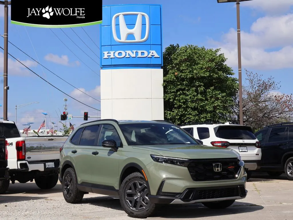 Green 2026 Honda CR-V Hybrid TrailSport for sale in Kansas City, MO