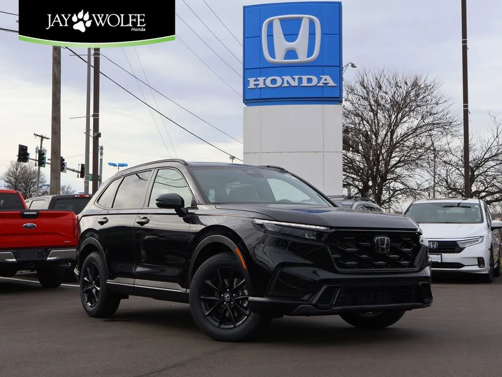 Black 2026 Honda CR-V Hybrid Sport-L for sale in Kansas City, MO