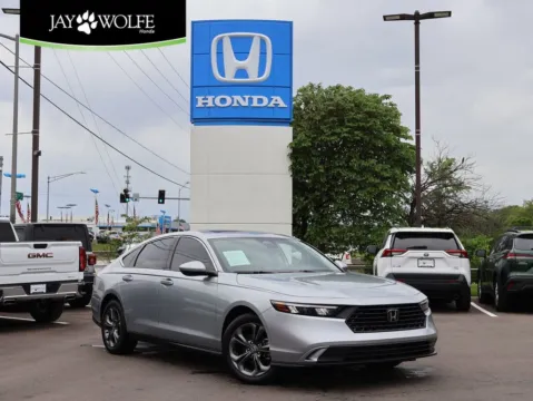 Silver 2024 Honda Accord Sedan EX for sale in Kansas City, MO