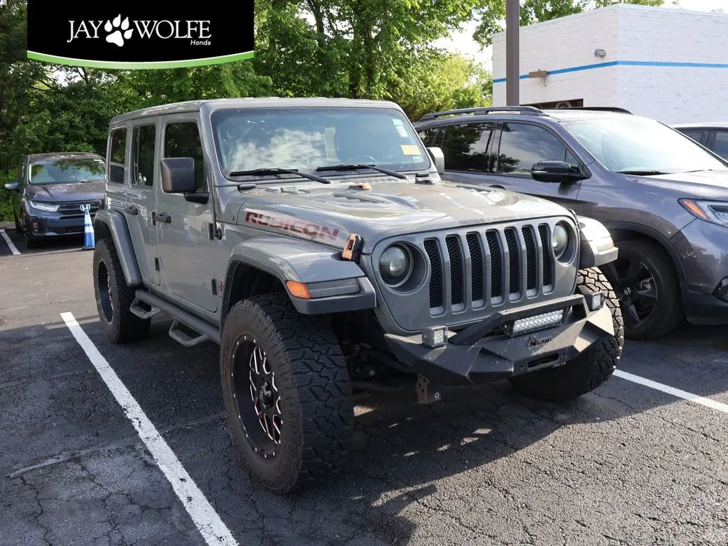 Gray 2021 Jeep Wrangler Unlimited Rubicon for sale in Kansas City, MO