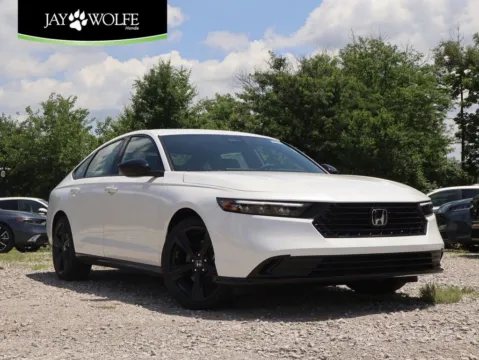 White 2026 Honda Accord Hybrid Sport-L for sale in Kansas City, MO