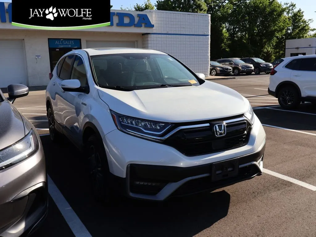 White 2020 Honda CR-V Hybrid EX-L for sale in Kansas City, MO